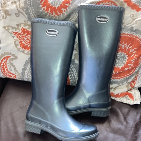 HAVAIANAS rain boots (7 woman’s ) - Picture 3 of 8